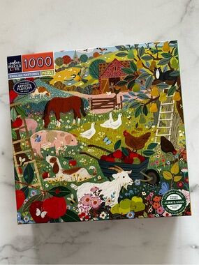 Eeboo English Pastures 1000 Piece Puzzle